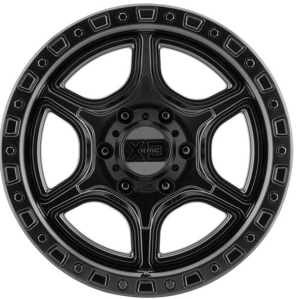 Alloy wheel XD139 Portal Satin Black XD Series - Autoricambi4x4