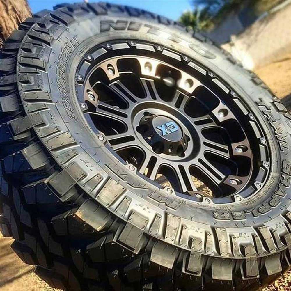 Alloy wheel XD829 Hoss II Satin Black Machined/Dark Tint XD Series - Autoricambi4x4