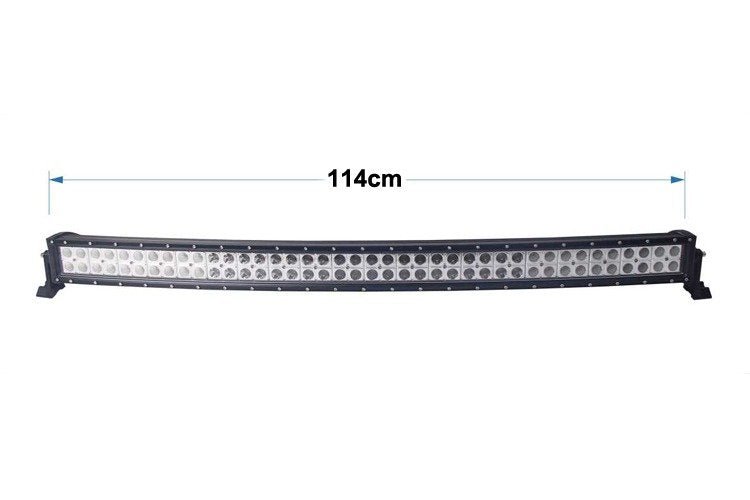 BARRA FULL LED DA 240W (BARRA CURVA 114cm) - Autoricambi4x4