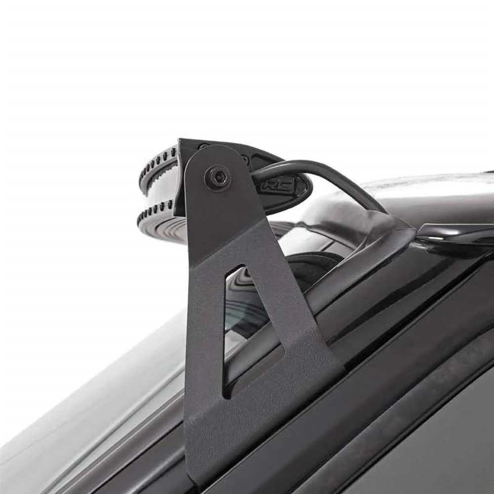 Barra luminosa LED 50" curva singola fila spot Rough Country Black Series - Autoricambi4x4