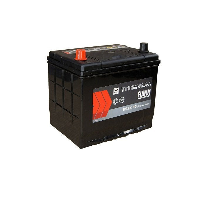 BATTERIA AUTO FIAMM 60Ah 540A 12V – BLACK TITANIUM D23X 60 (SX) - Autoricambi4x4