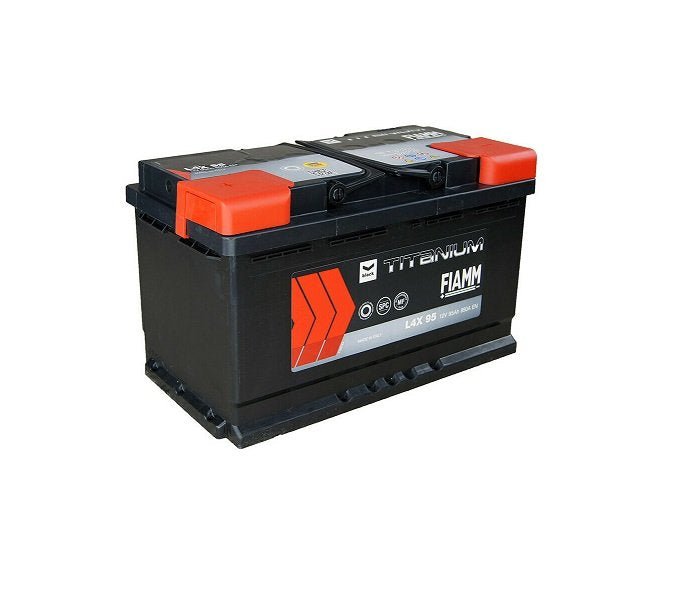 BATTERIA AUTO FIAMM 95Ah 850A 12V – BLACK TITANIUM L4X 95 (SX) - Autoricambi4x4