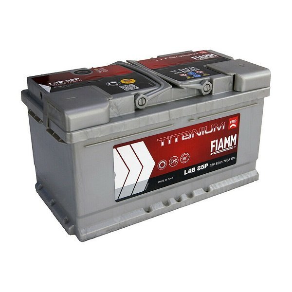 BATTERIA AUTO FIAMM L4B85P 85Ah 760A 12V - Autoricambi4x4