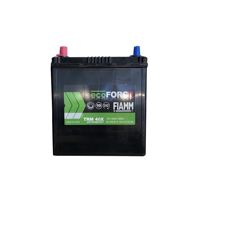 BATTERIA AUTO FIAMM TRM40X 40Ah 300A 12V SX AGM START&STOP - Autoricambi4x4