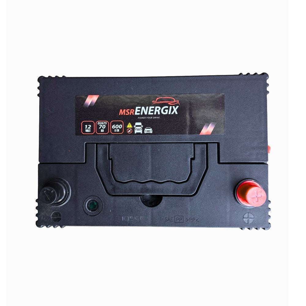 BATTERIA MSR ENERGIX D2675 12 V 70 AH 600 A EN - Autoricambi4x4