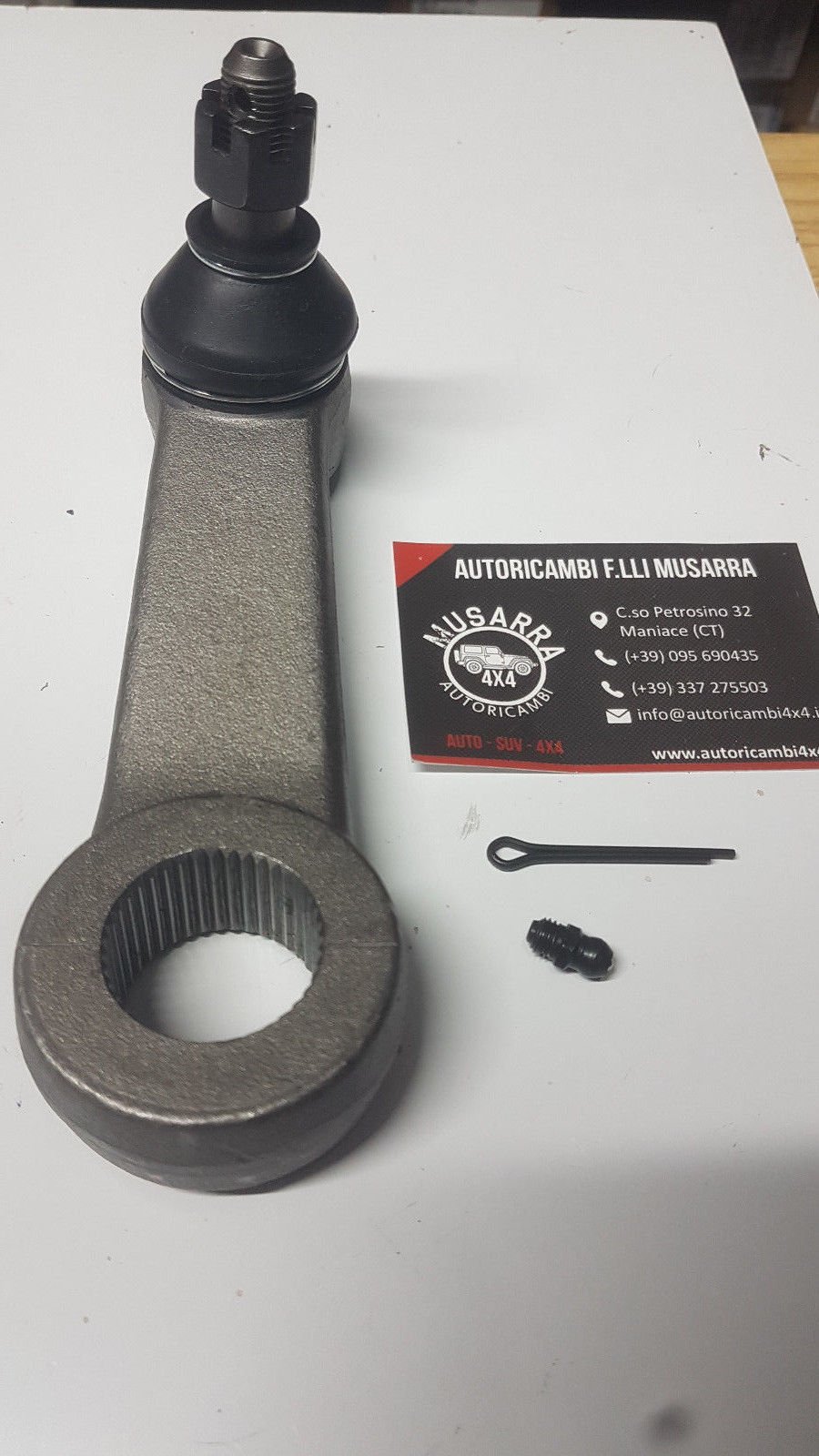 BRACCIO SCATOLA GUIDA MITSUBISHI PAJERO I (DIAMETRO 29,5mm) - Autoricambi4x4