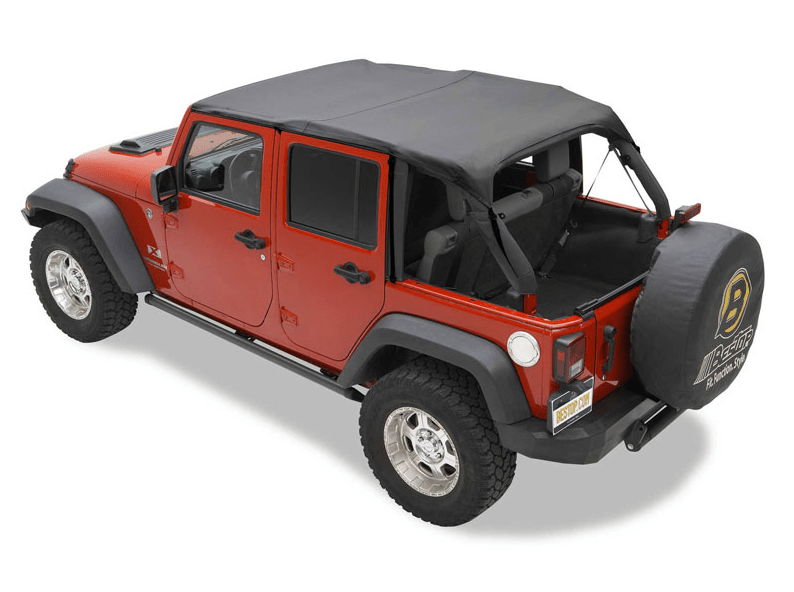 CAPPOTTINA BESTOP BIKINI TOP SAFARI STYLE - JEEP WRANGLER JK 4 PORTE 2010/2014 - Autoricambi4x4