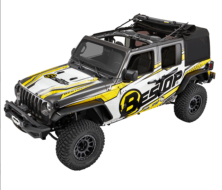 CAPPOTTINA BESTOP SUPER TOP ULTRA JEEP WRANGLER JL 4 PORTE - Autoricambi4x4