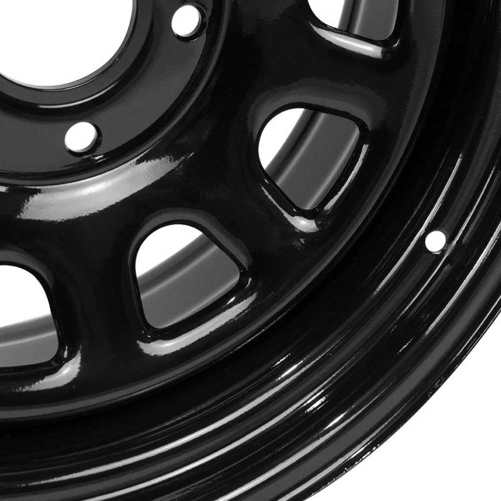 Cerchio in acciaio Sputnik Gloss Black OFD - Autoricambi4x4
