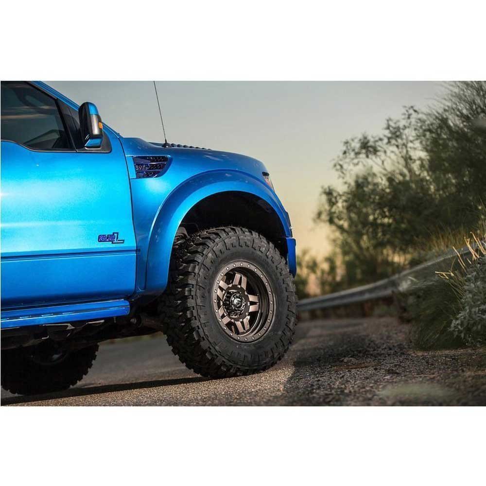 Cerchio in lega D558 Anza Matte Gunmetal/Black Bead Ring Fuel - Autoricambi4x4