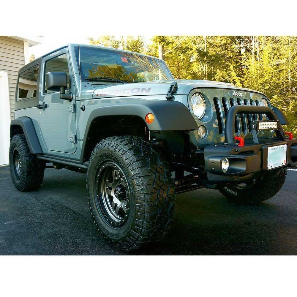 Cerchio in lega D558 Anza Matte Gunmetal/Black Bead Ring Fuel - Autoricambi4x4