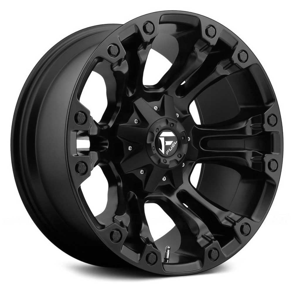 Cerchio in lega D560 Vapor Matte Black Fuel - Autoricambi4x4