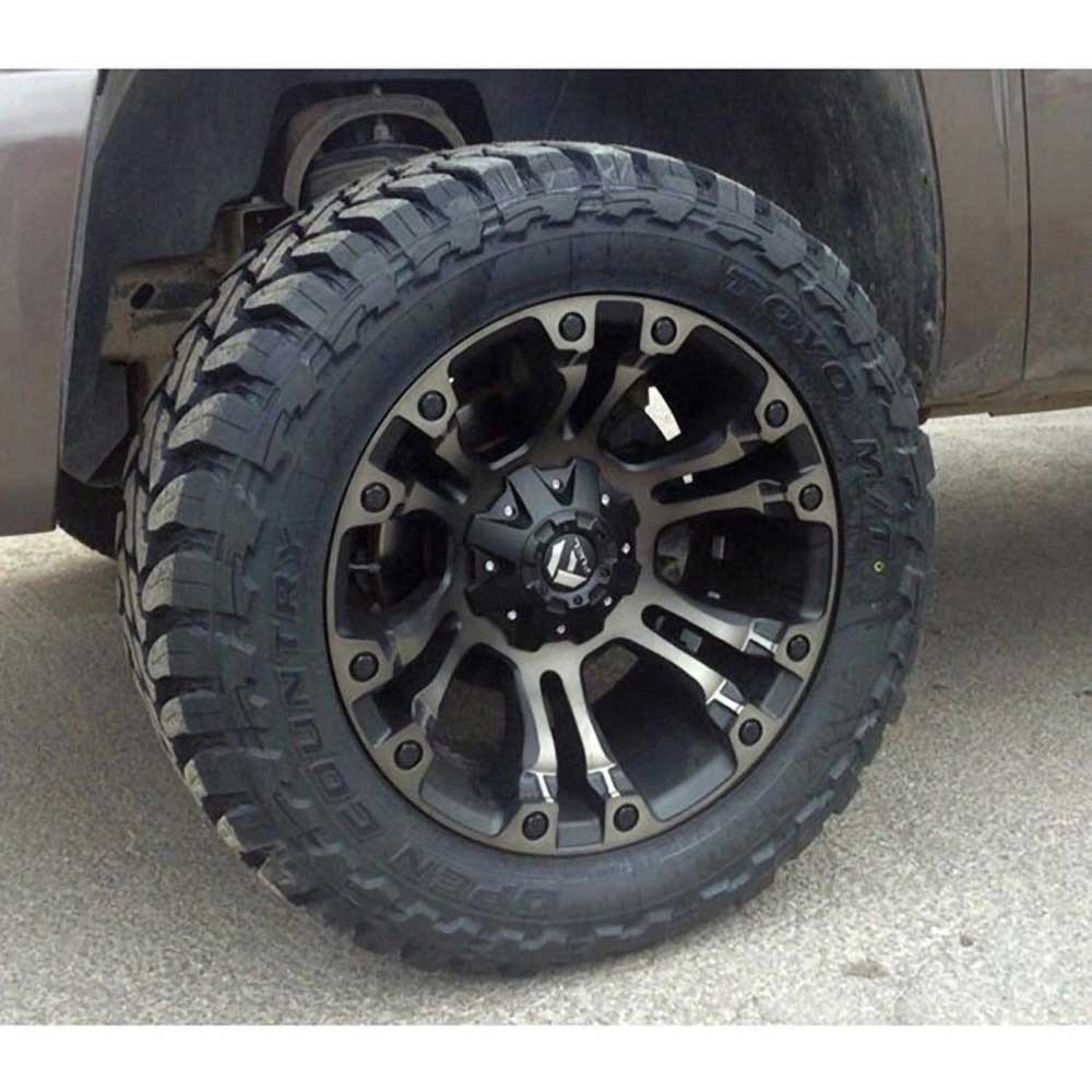 Cerchio in lega D569 Vapor Nero Opaco/Double Dark Tint Fuel - Autoricambi4x4