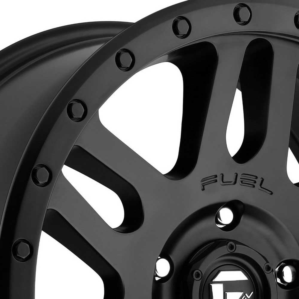 Cerchio in lega D584 Recoil Matte Black Fuel - Autoricambi4x4