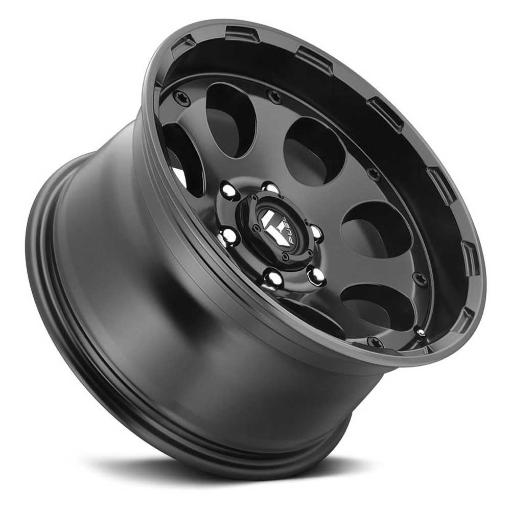 Cerchio in lega D608 Enduro Matte Black Fuel - Autoricambi4x4