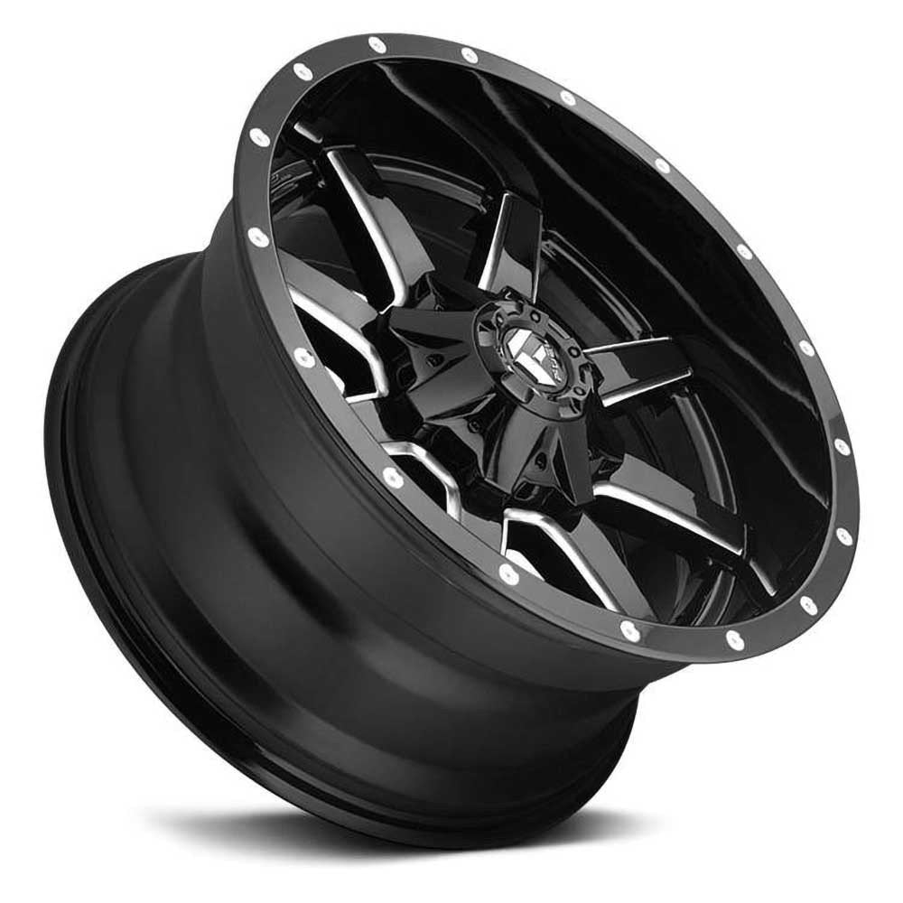 Cerchio in lega D610 Maverick Gloss Black Milled Fuel - Autoricambi4x4