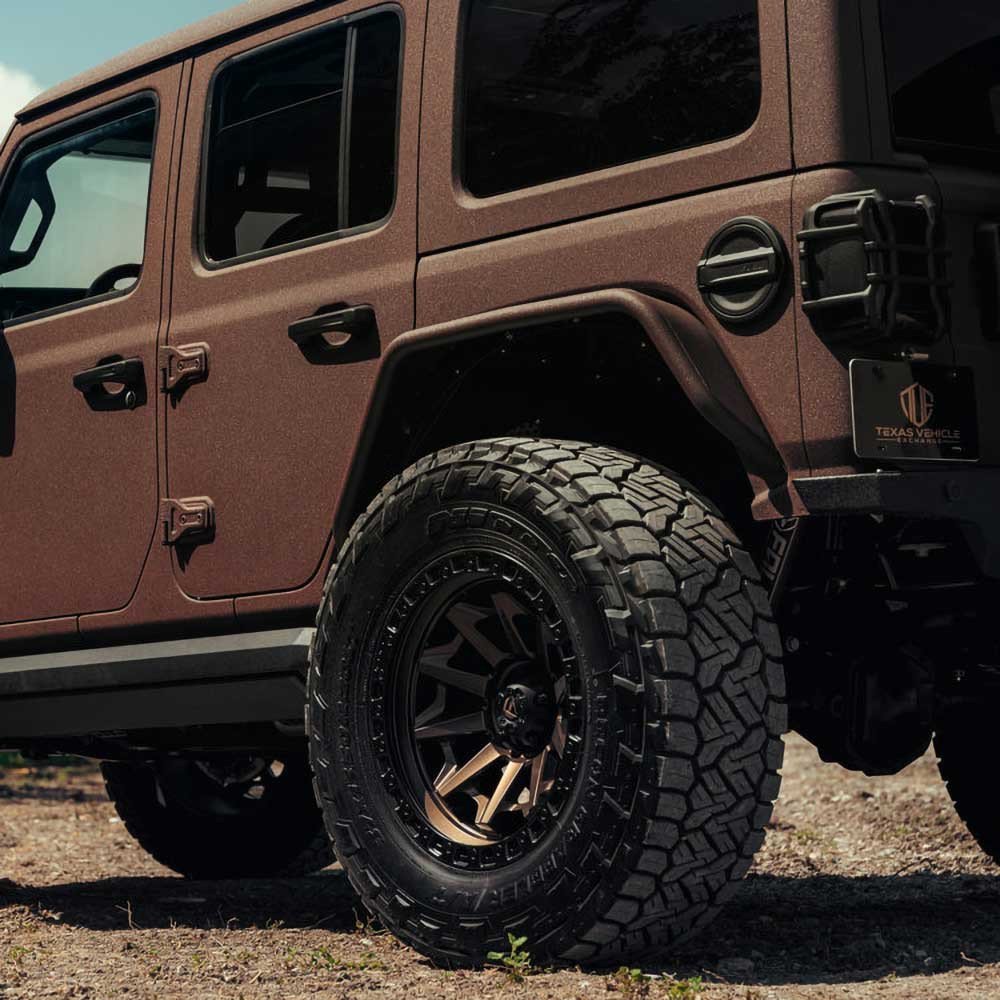 Cerchio in lega D696 Covert Matte Bronze/Black Bead Ring Fuel - Autoricambi4x4