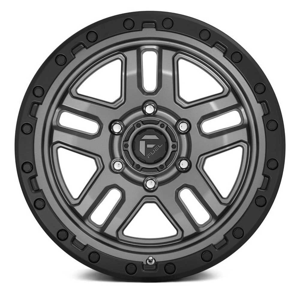 Cerchio in lega D701 Ammo Matte Gunmetal/Black Bead Ring Fuel - Autoricambi4x4