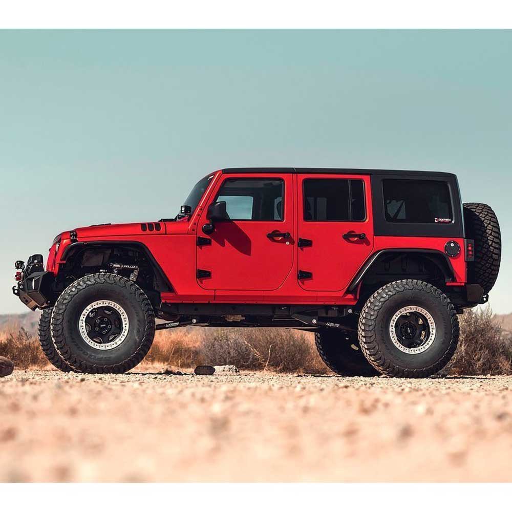 Cerchio in lega KM233 Hex Satin Black Beadlock KMC - Autoricambi4x4