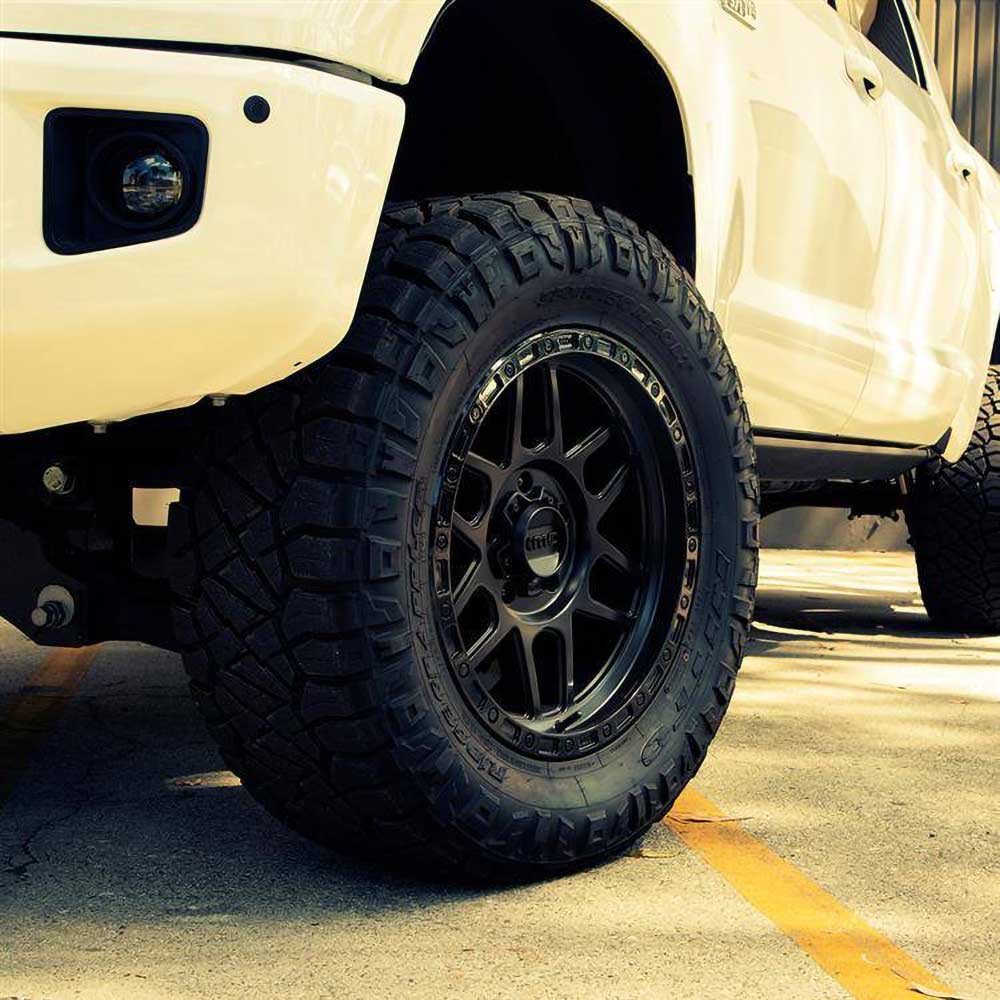 Cerchio in lega KM544 Satin Black/Gloss Black Lip KMC - Autoricambi4x4