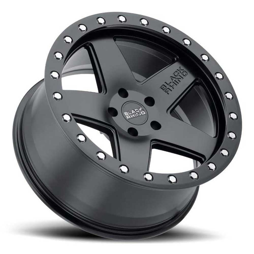 Cerchio in lega Matte Black Crawler Beadlock Black Rhino - Autoricambi4x4