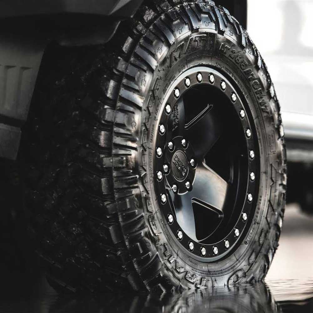 Cerchio in lega Matte Black Crawler Black Rhino - Autoricambi4x4