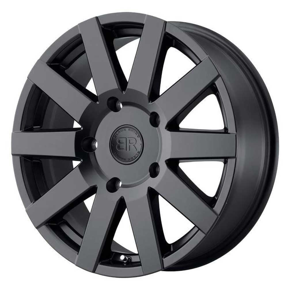 Cerchio in lega opaco nero Journey Black Rhino - Autoricambi4x4