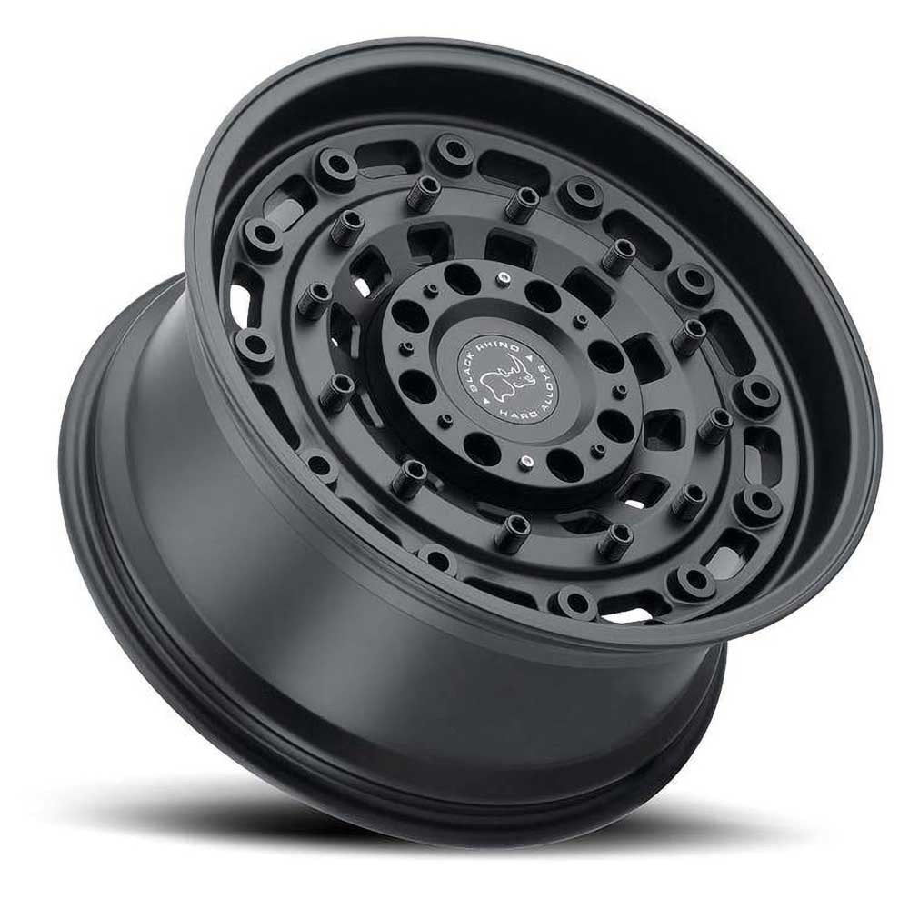 Cerchio in lega Textured Matte Black Arsenal Black Rhino - Autoricambi4x4
