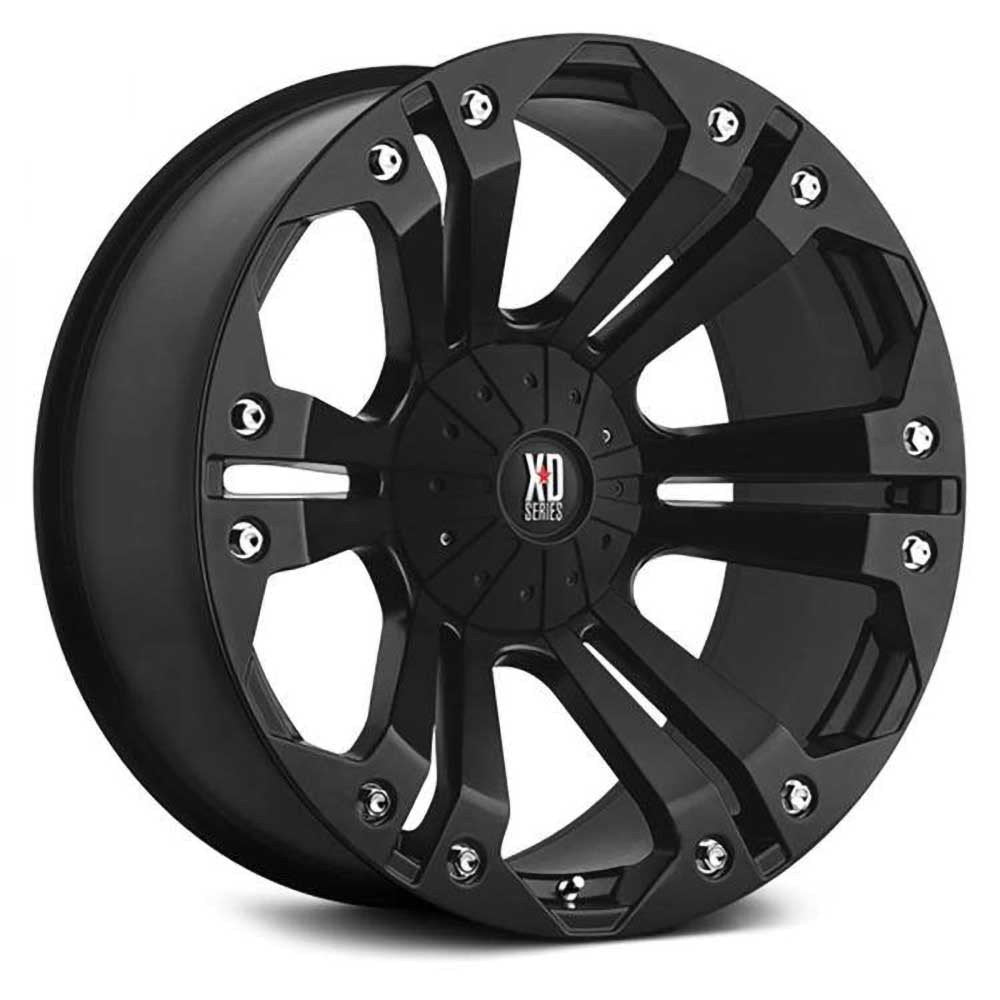 Cerchio in lega XD778 Monster Matte Black XD Series - Autoricambi4x4