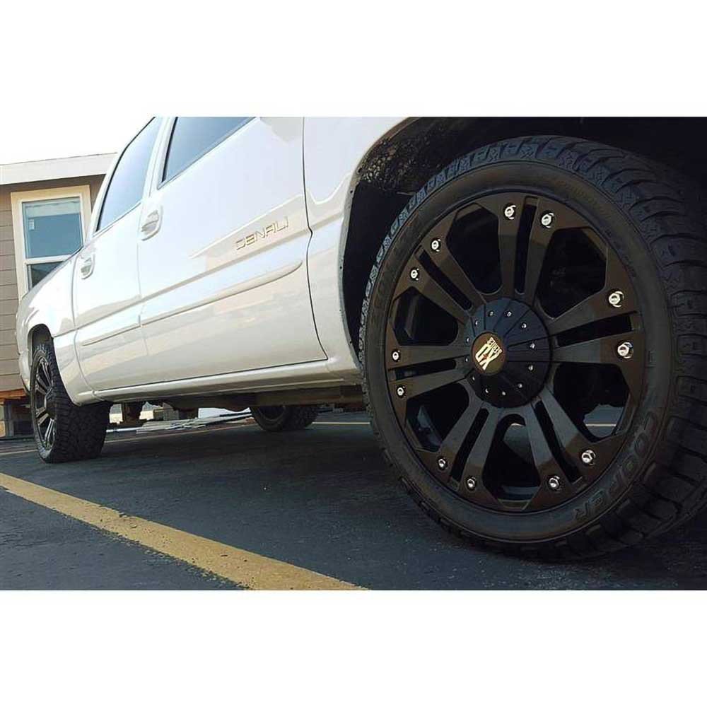 Cerchio in lega XD778 Monster Matte Black XD Series - Autoricambi4x4