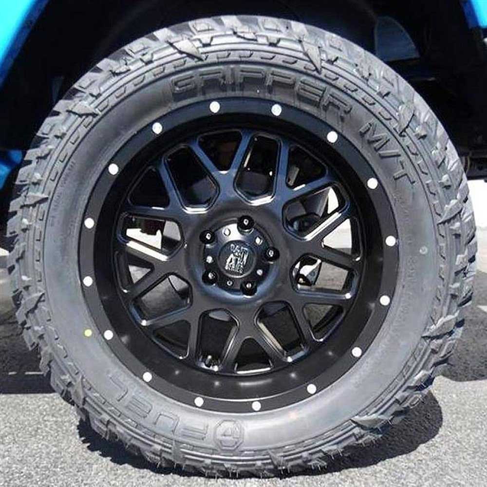 Cerchio in lega XD820 Grenade Gloss Black XD Series - Autoricambi4x4