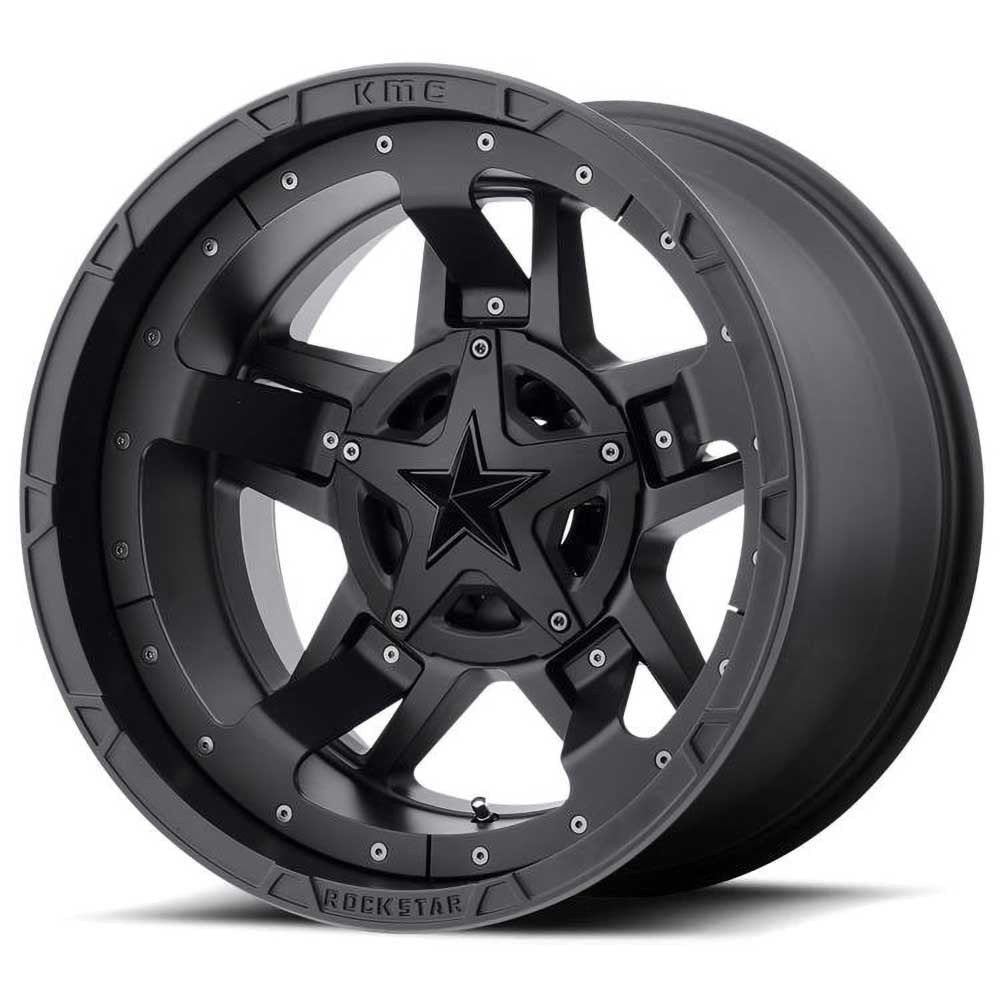 Cerchio in lega XD827 Rockstar III Matte Black XD Series - Autoricambi4x4