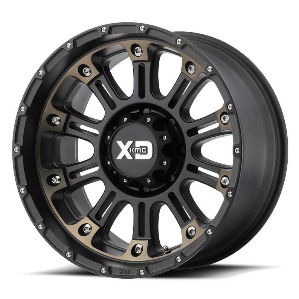 Cerchio in lega XD829 Hoss II Satin Black/Machined Dark Tint XD Series - Autoricambi4x4