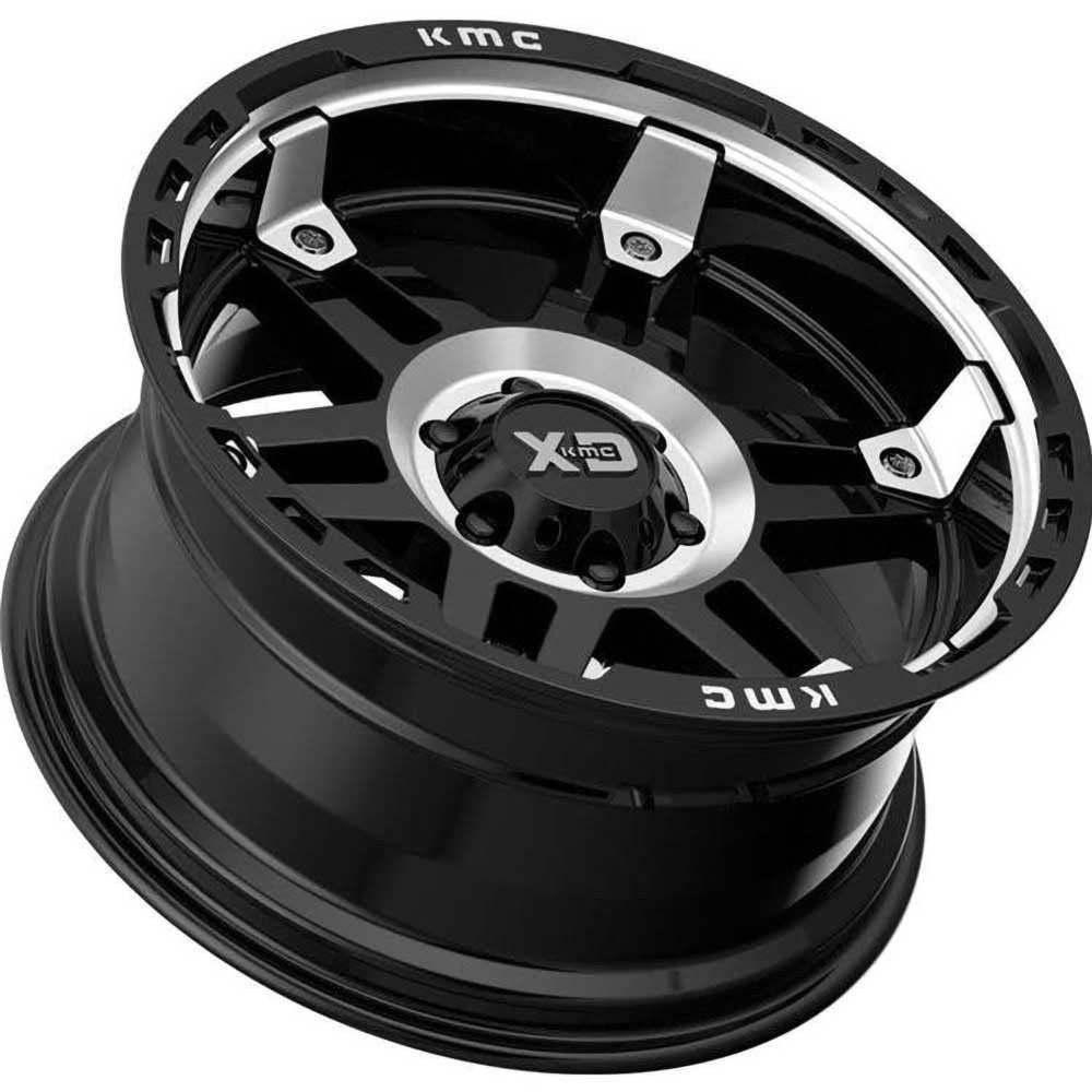 Cerchio in lega XD840 Spy II Gloss Black Machined XD Series - Autoricambi4x4