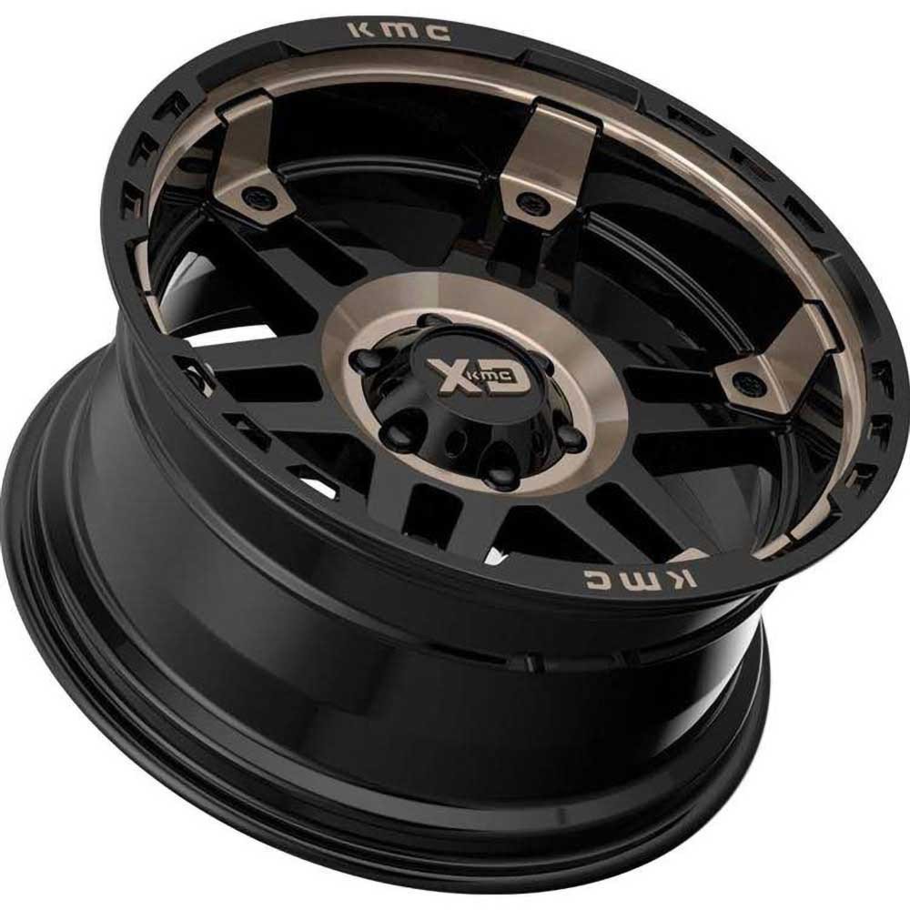 Cerchio in lega XD840 Spy II Satin Black/Dark Tint XD Series - Autoricambi4x4