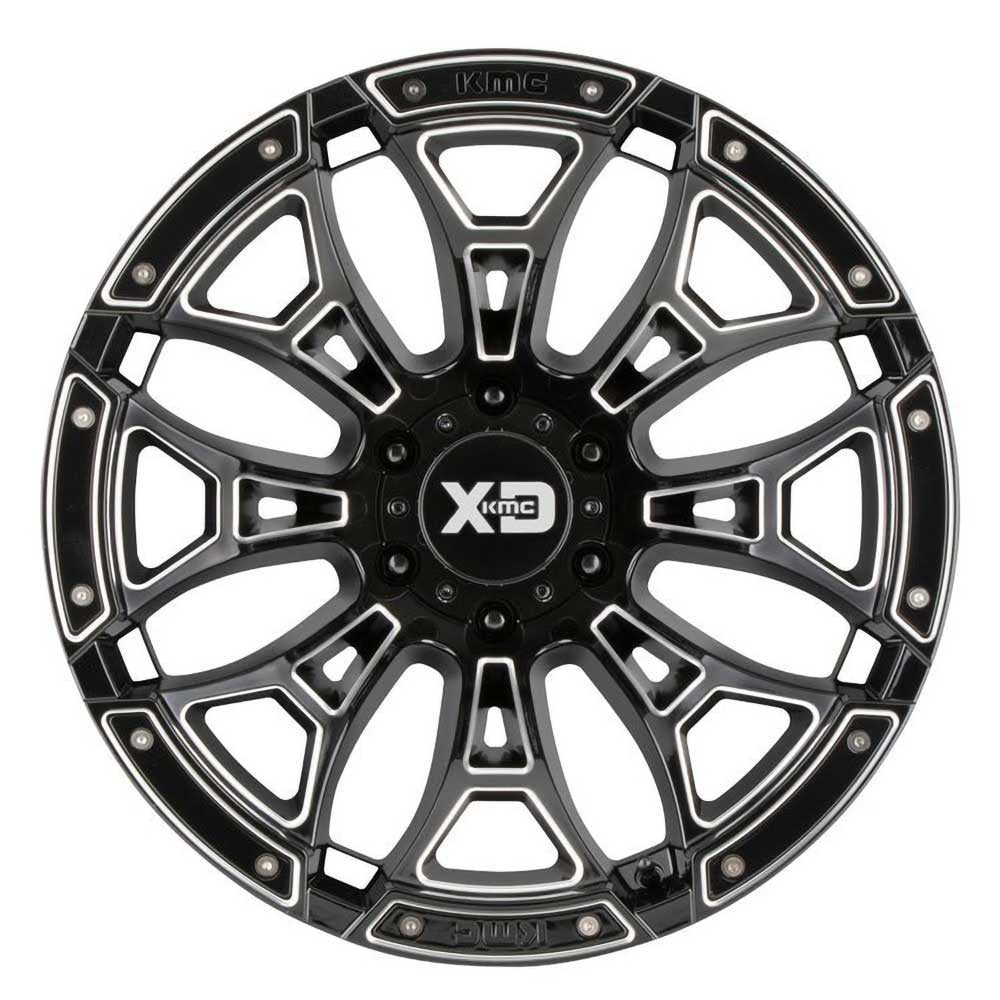 Cerchio in lega XD841 Boneyard Gloss Black Milled XD Series - Autoricambi4x4