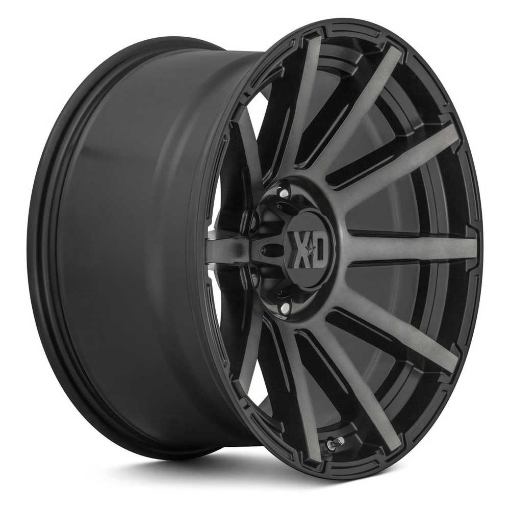 Cerchio in lega XD847 Outbrake Satin Black/Gray Tint XD Series - Autoricambi4x4