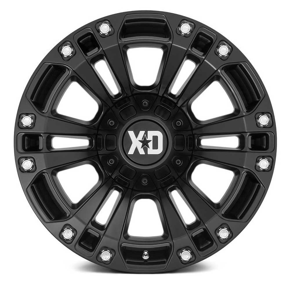 Cerchio in lega XD851 Monster Satin Black XD Series - Autoricambi4x4
