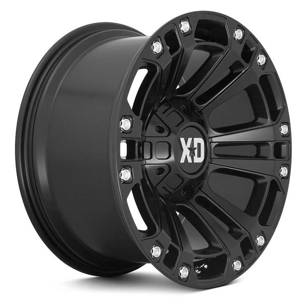 Cerchio in lega XD851 Monster Satin Black XD Series - Autoricambi4x4