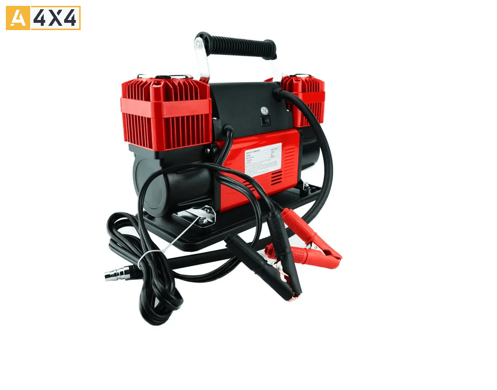 COMPRESSORE ARIA BICILINDRICO PORTATILE A CICLO CONTINUO 300 LITRI/MINUTO (A - 4X4) - Autoricambi4x4