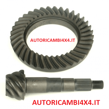 COPPIA CONICA 5.38 PER SUZUKI SJ/SAMURAI 1.3 ANTERIORE E POSTERIORE - Autoricambi4x4