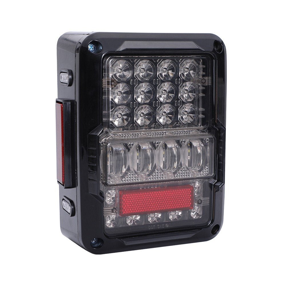 COPPIA FANALI POSTERIORI A LED JEEP WRANGLER JK - Autoricambi4x4