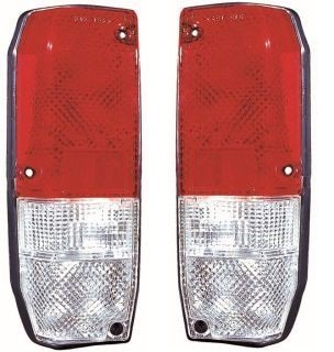 COPPIA FANALI POSTERIORI CRYSTAL TOYOTA LAND CRUISER LJ70/ KZJ70/ BJ - Autoricambi4x4