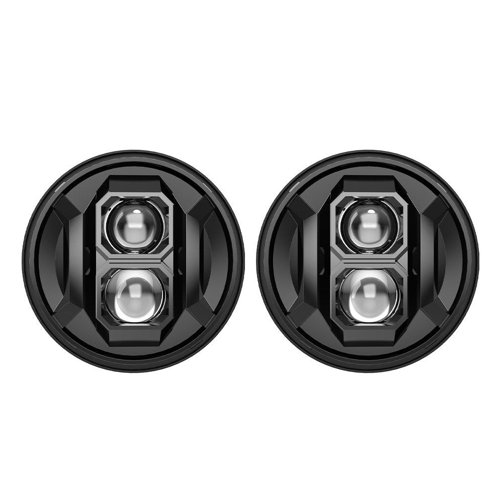 COPPIA FARI FULL LED 7'' DA 55W - Autoricambi4x4