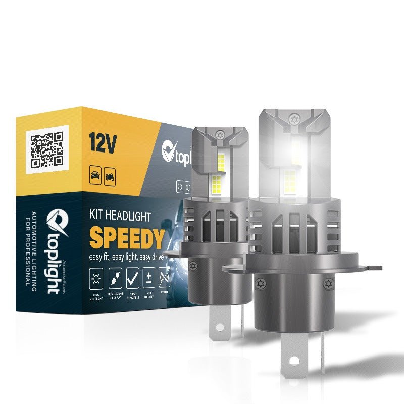 COPPIA LAMPADE/ KIT HEADLIGHT SPEEDY H4 - Autoricambi4x4