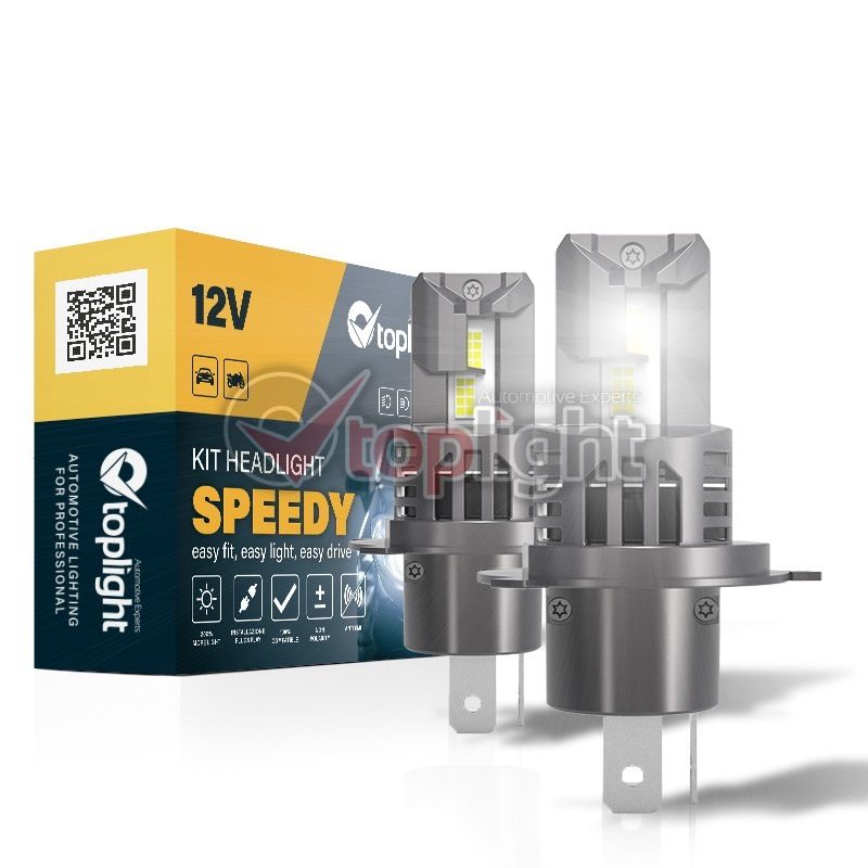 COPPIA LAMPADE/ KIT HEADLIGHT SPEEDY H7 - Autoricambi4x4