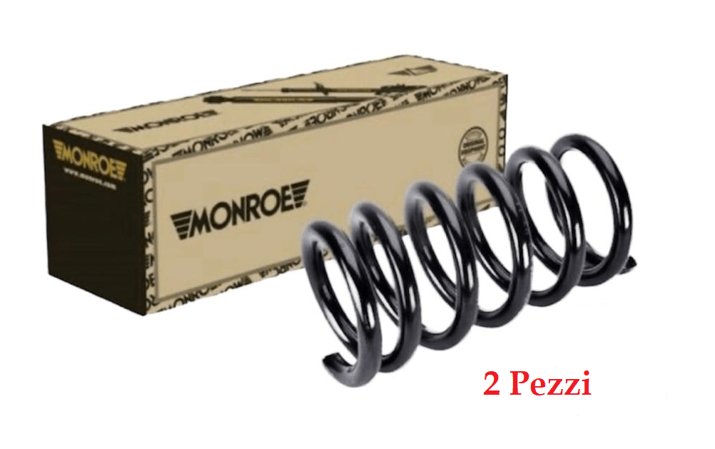 Coppia Molle Posteriori MONROE Mitsubishi Pajero - Hyundai Galloper (Altezza Standard) - Autoricambi4x4