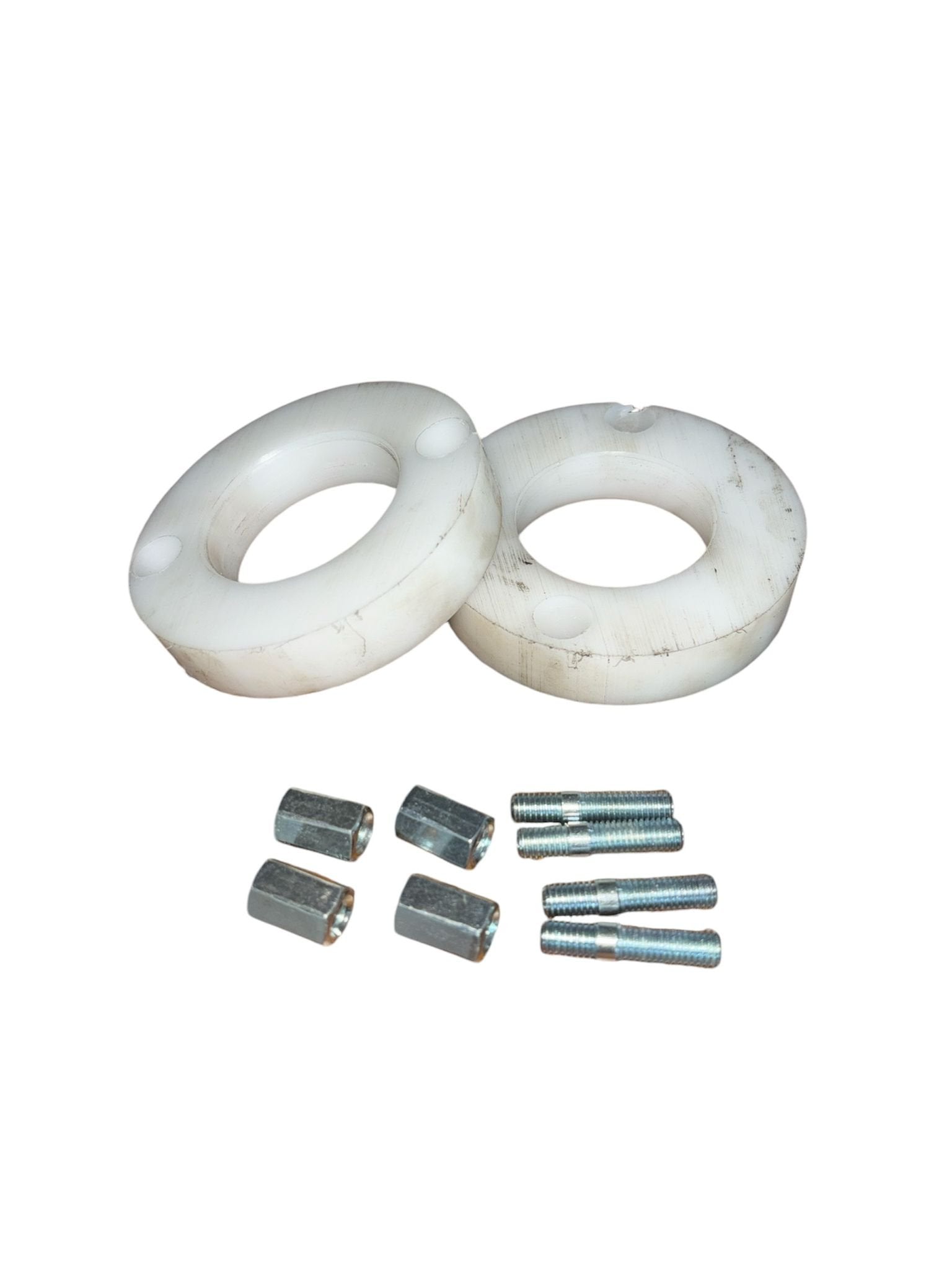 COPPIA SPESSORI MOLLA/ SOTTODUOMI MOLLE ANTERIORI +2cm FIAT PANDA (_141) 1986 - 2003 - Autoricambi4x4