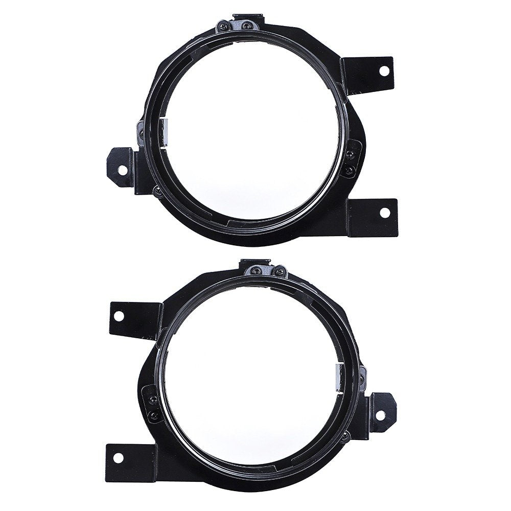 COPPIA SUPPORTI/ GHIERE/ STAFFE FARI A LED 7'' POLLICI SUZUKI JIMNY DAL 2018 - Autoricambi4x4