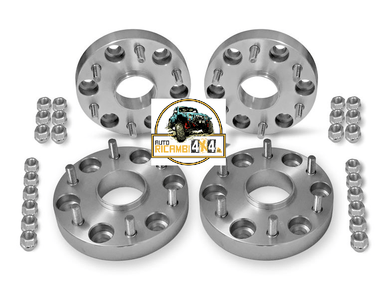 DISTANZIALI RUOTA +3 CM FIAT FULLBACK - Autoricambi4x4